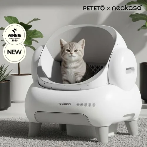 페테토 M1 Pro 니카사 오픈형 고양이 자동화장실